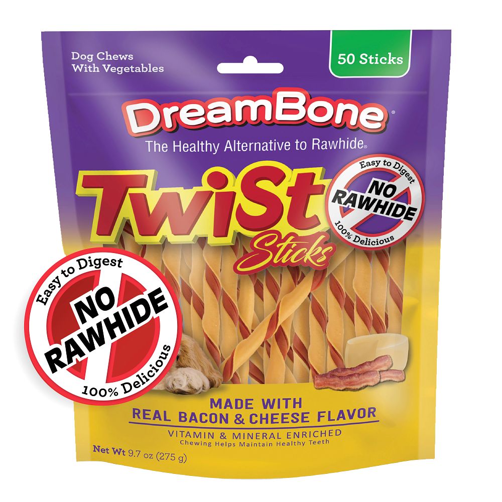 Bacon and Cheese Twist Sticks DreamBone